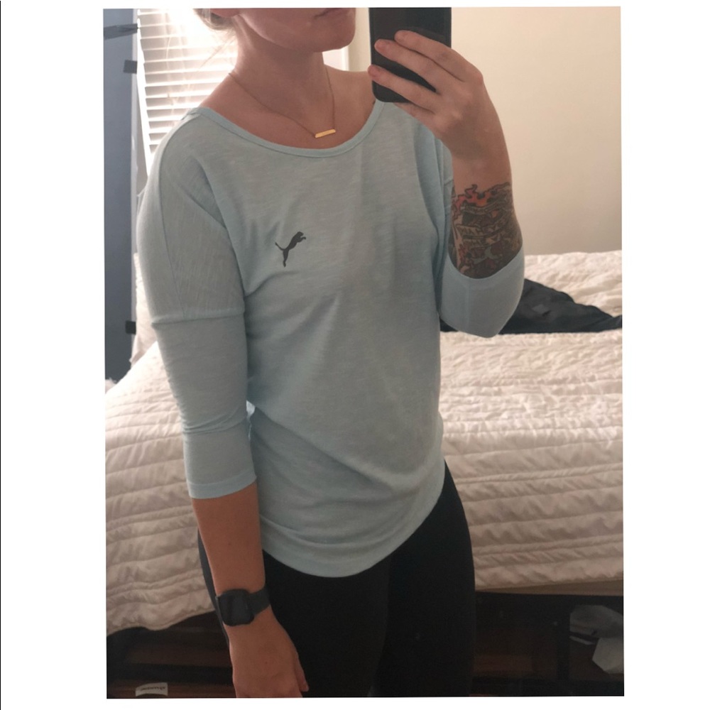 Open Back Puma Yoga Top